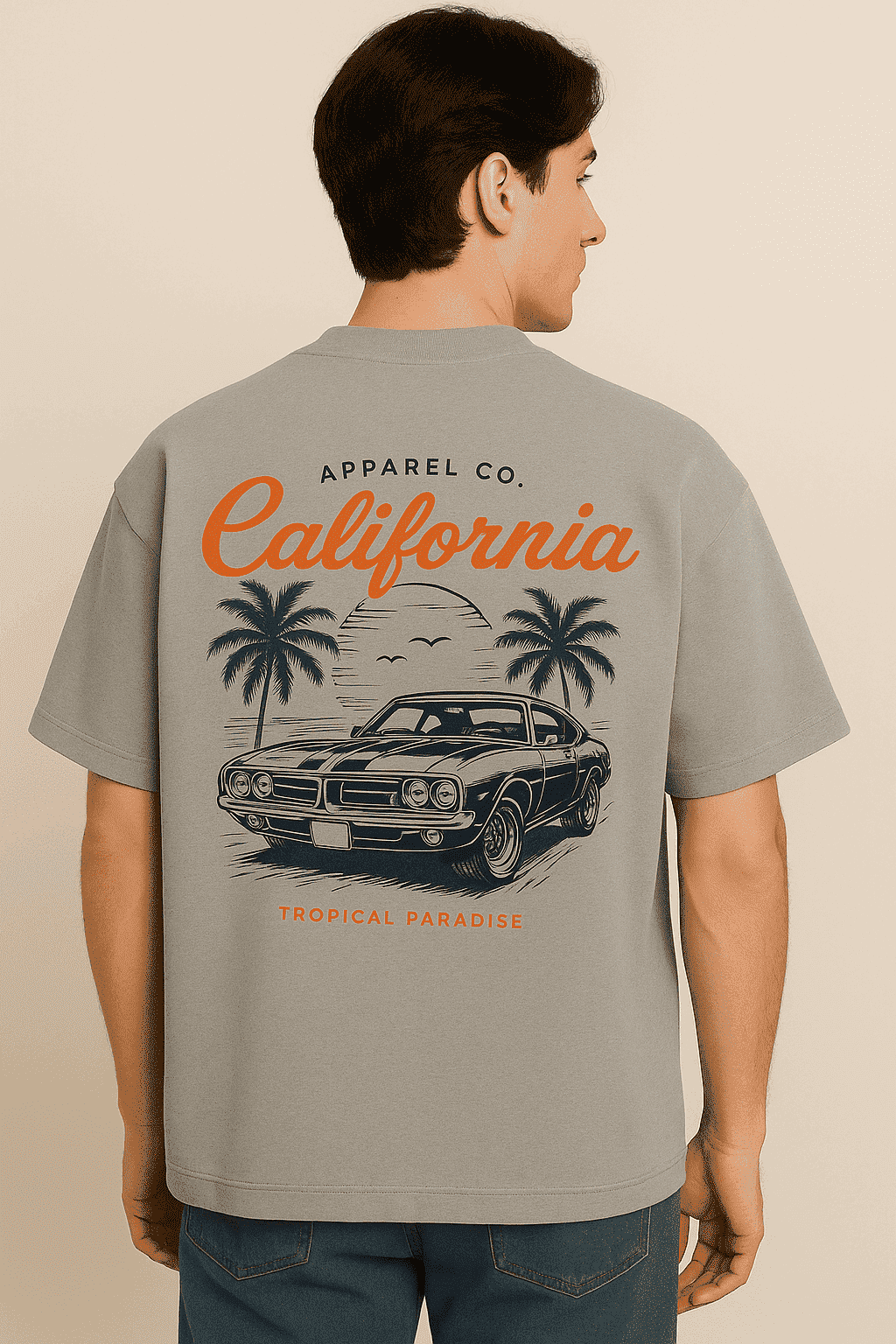 Beige Drop Shoulder 2